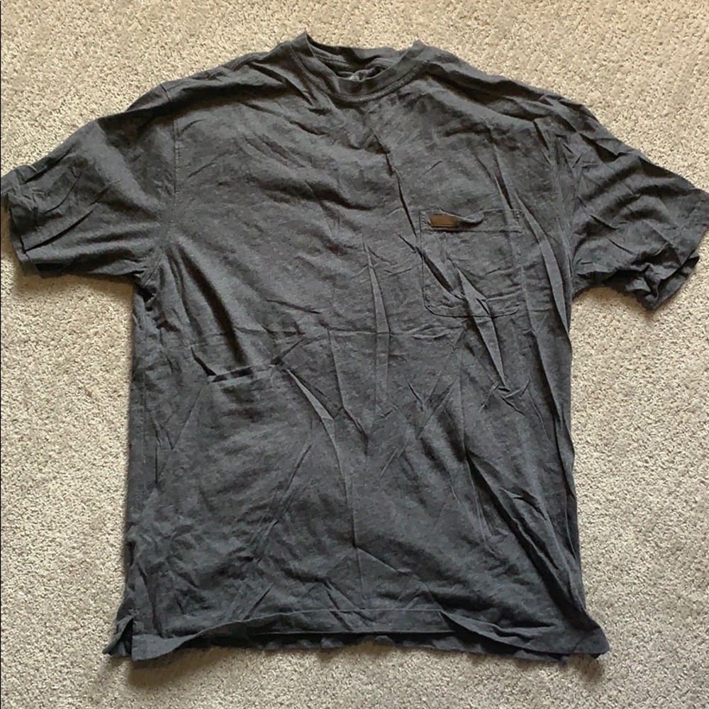 Grey Pendleton Pocket Tee